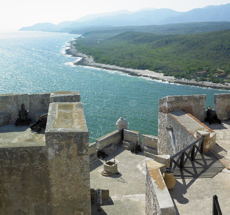 San Pedro de la Roca Castle royalty free stock photos San Pedro de la Roca Castle royalty free stock photos