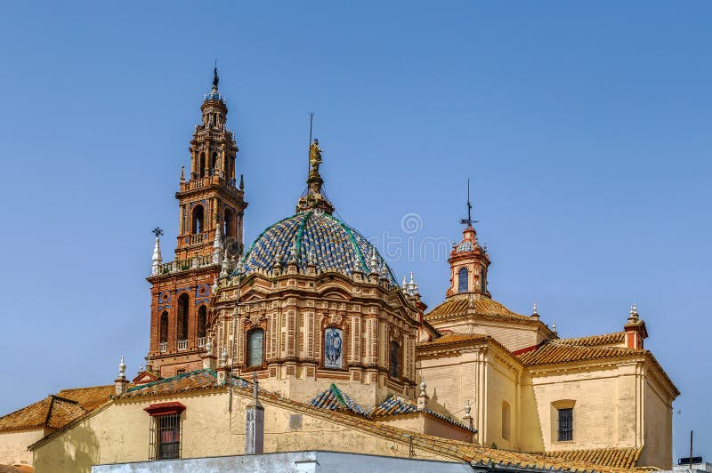 San Pedro kościół, Carmona, Hiszpania fotografia stock San Pedro kościół, Carmona, Hiszpania fotografia stock