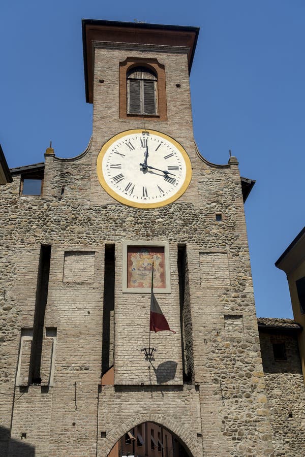 San Polo D`Enza Reggio Emilia: Historic Tower Stock Image - Image of ...