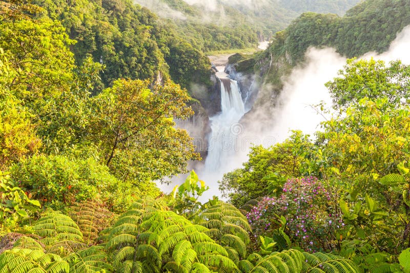 San Rafael Falls royalty free stock image San Rafael Falls royalty free stock image