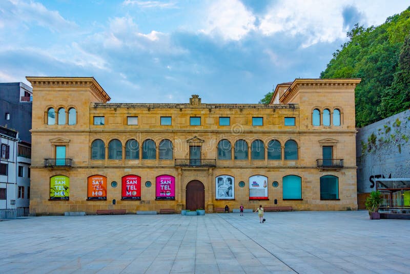 San Sebastian, Spain, June 1, 2022: Museum of San Telmo at San Sebastian, Spain. Plaza san telmo stock images, royalty-free photos and pictures