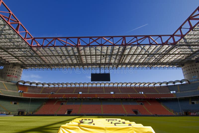 San Siro Stadium Gate editorial photography. Image of team - 24762377