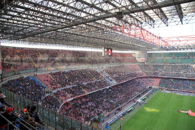 San Siro Stadium Gate editorial photography. Image of team - 24762377