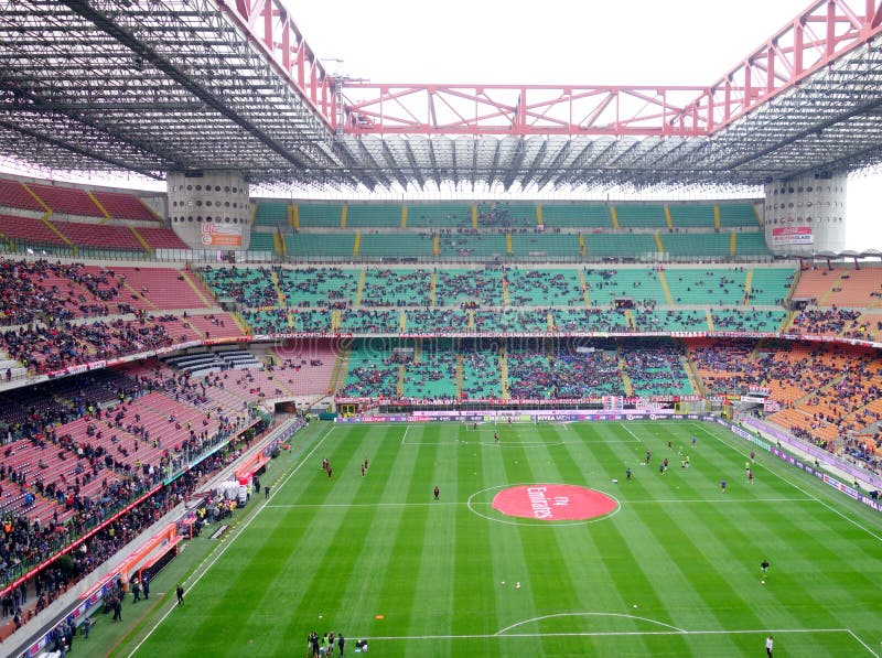 San Siro Stadium Gate editorial photography. Image of team - 24762377