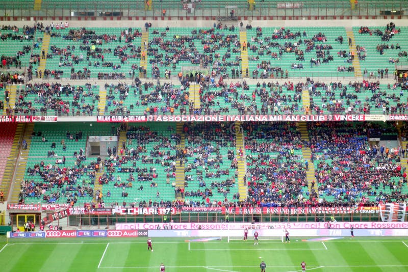 San Siro Stadium Gate editorial photography. Image of team - 24762377