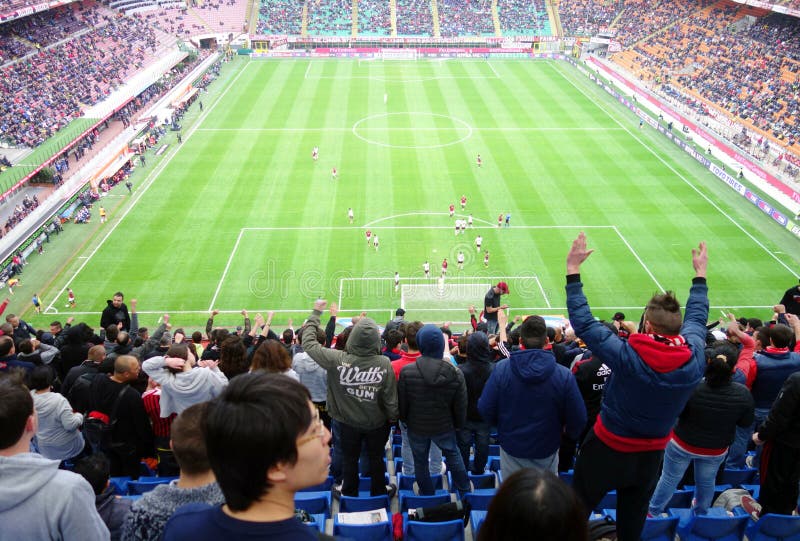 San Siro Stadium Gate editorial photography. Image of team - 24762377