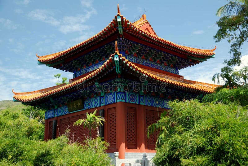 San Ya, China: Nanshan Temple Pavilion