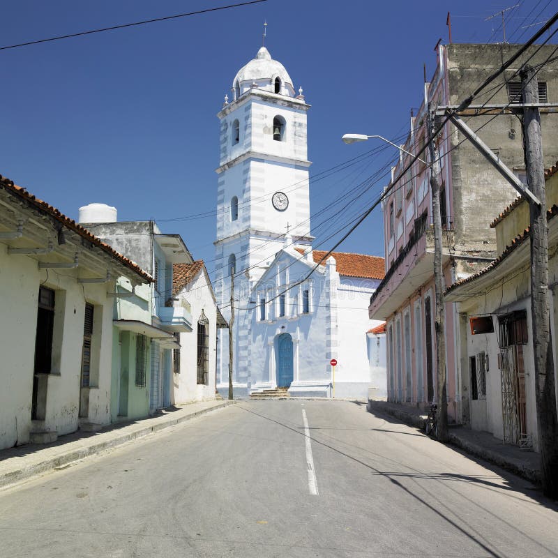 Sancti Spiritus, Cuba photo stock. Image du extérieur 17018992
