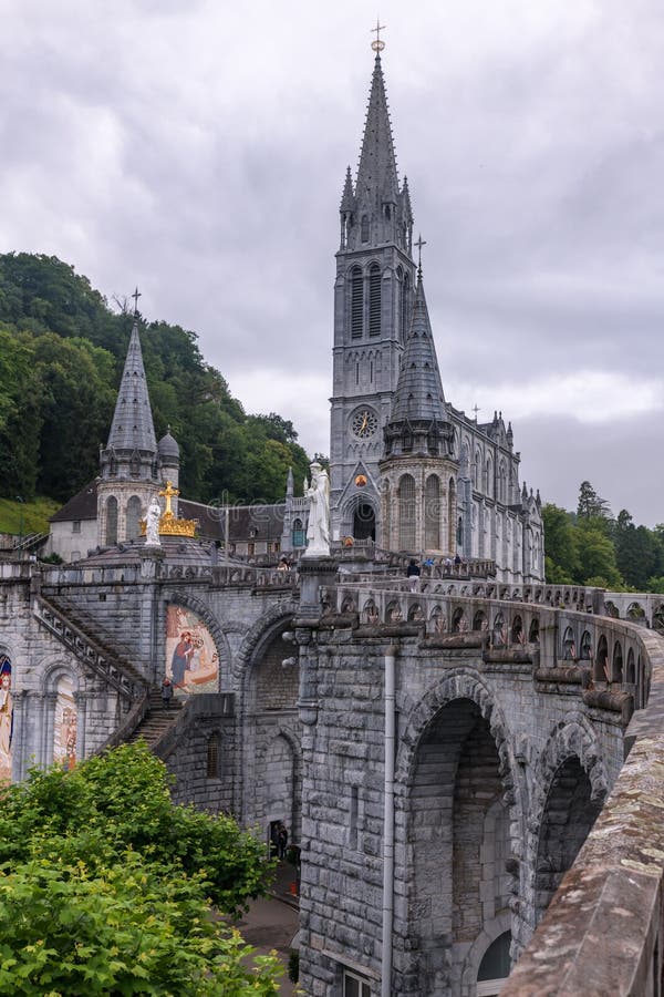 Sanctuaire De Notre-Dame De Lourdes, the Sanctuary of Our Lady of ...