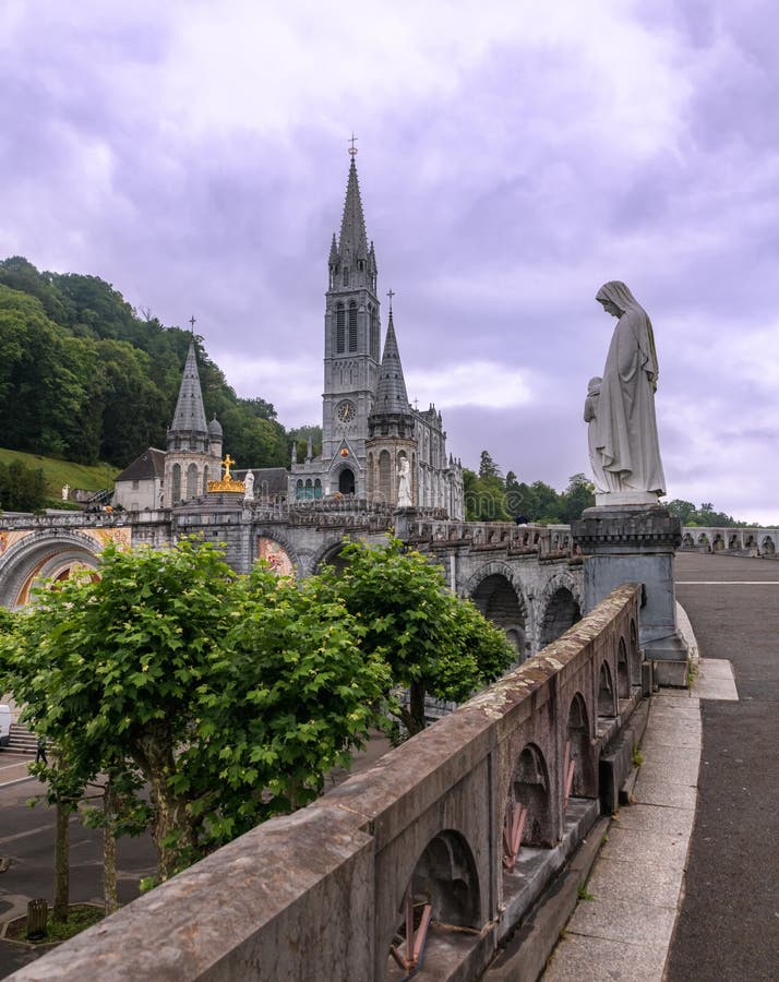 Sanctuaire De Notre-Dame De Lourdes, the Sanctuary of Our Lady of ...