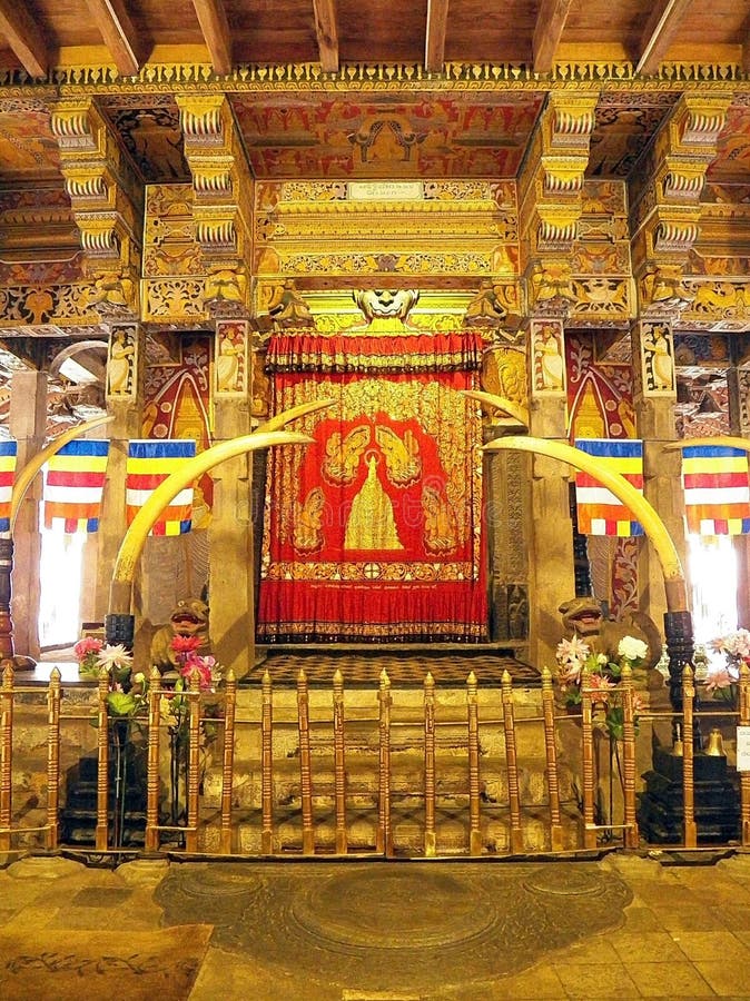 Sanctuary of the Buddha Tooth Relic in Sri Lanka
