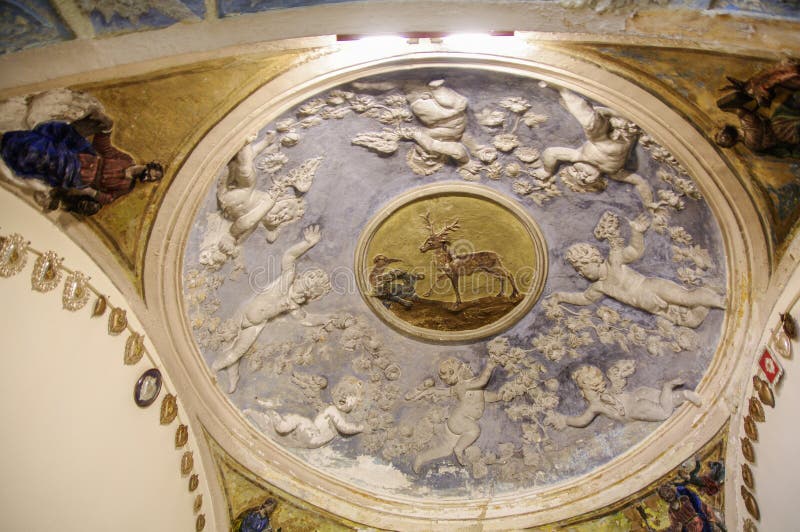 Sardinia. Cagliari. Faith and Art royalty free stock images Sardinia. Cagliari. Faith and Art royalty free stock images