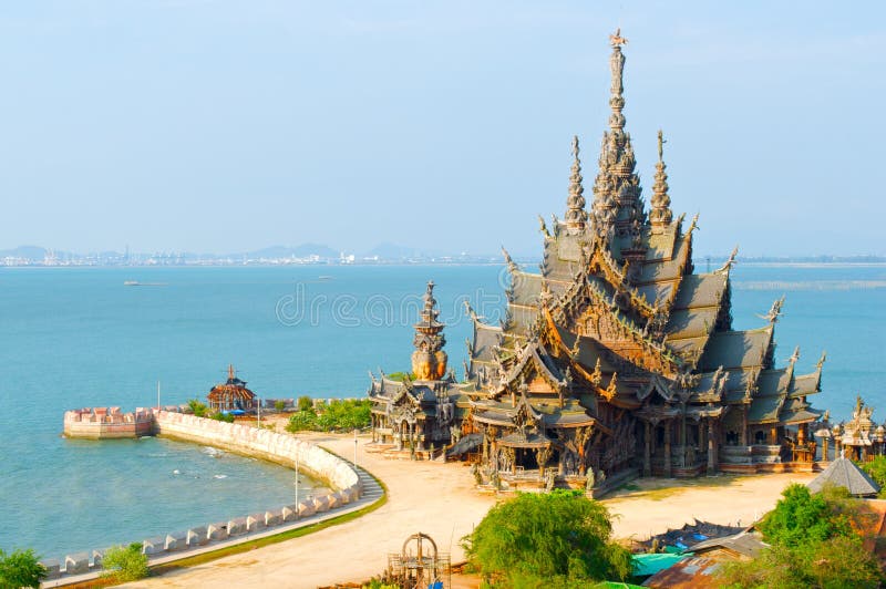 Sanctuary of Truth stock photography Sanctuary of Truth stock photography