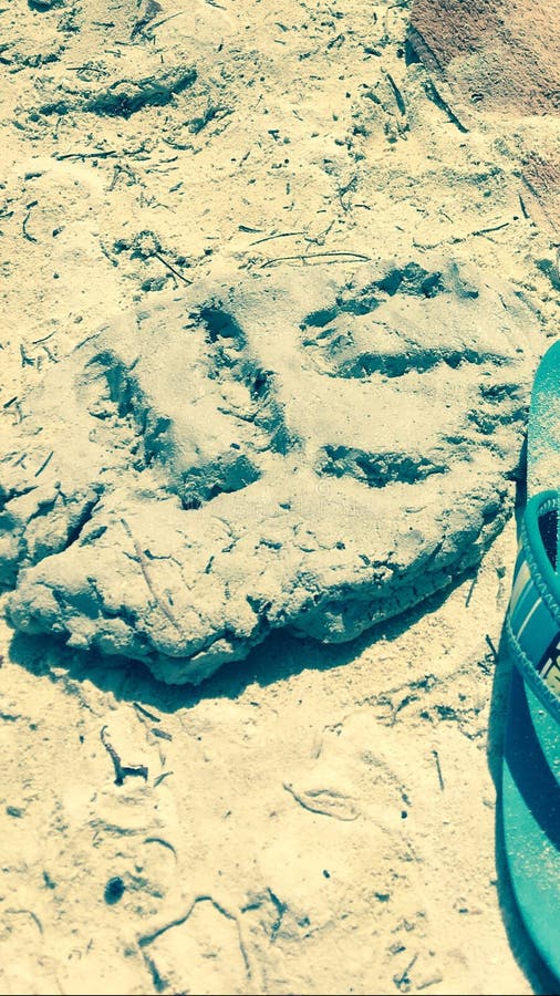 SAND ART stock image. Image of sandy, clay, beach, sand 88959015