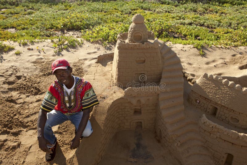 Sand art, Durban editorial photo. Image of south, sculpture 42971941