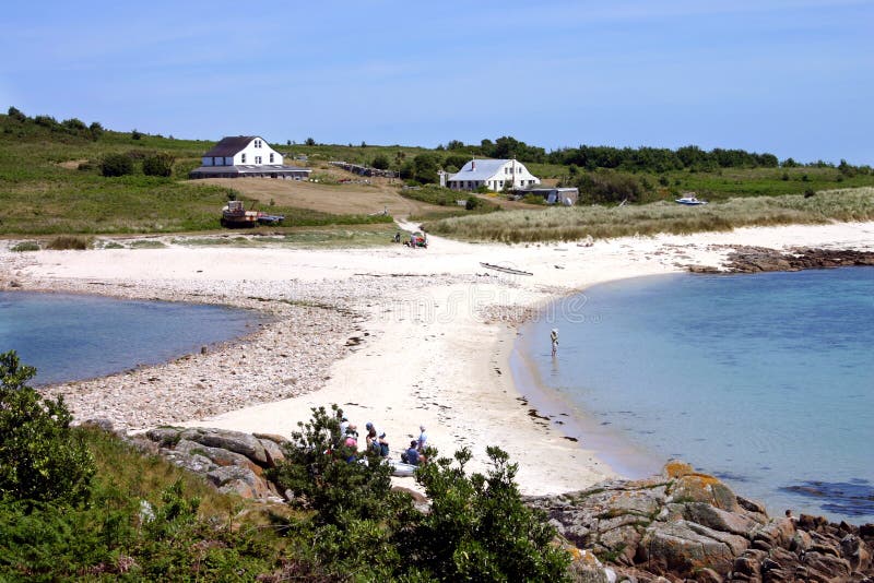 The sand bar St. Agnes