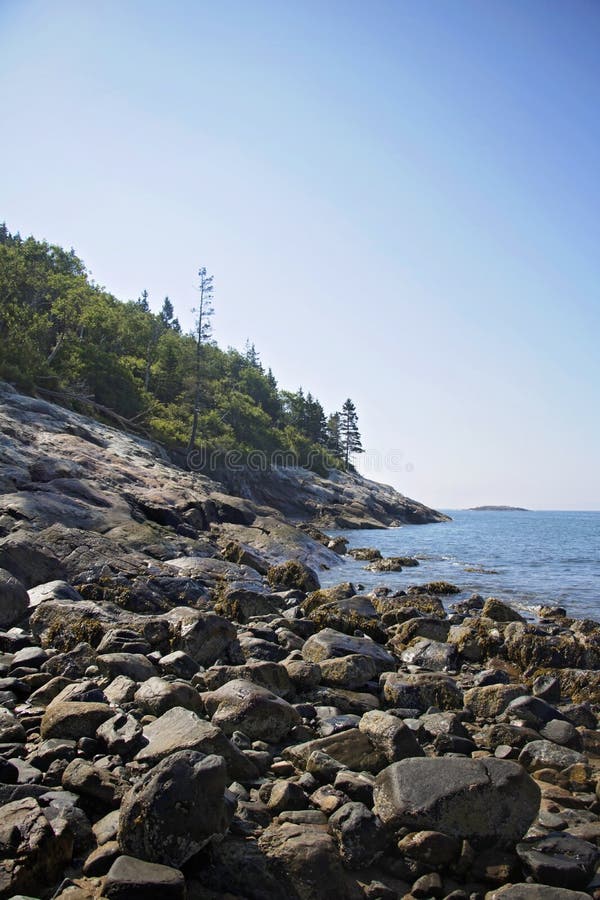 Sand Beach, Acadia National Park, Bar Harbor Maine
A gorgeous beach surrounded by interesting rocks, cliffs and forest.