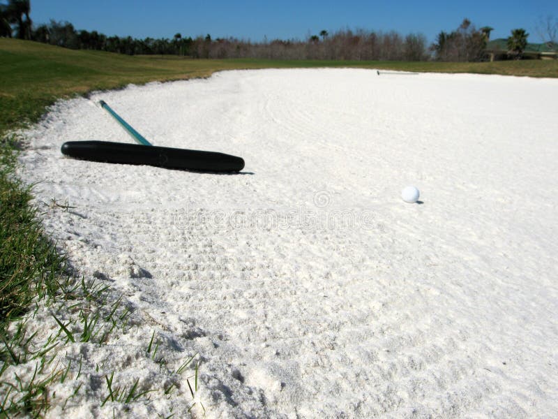 Sand Bunker Picture. Image 523122