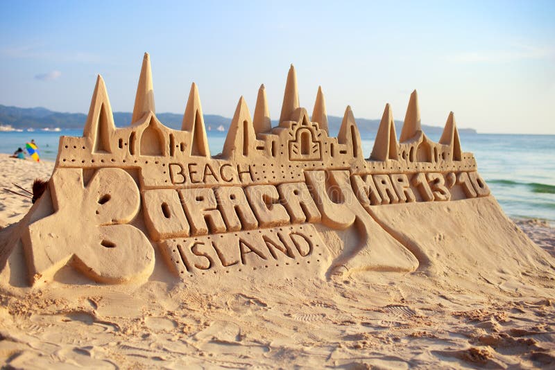 Боракая замки на песке. Песочный замок на тропическом пляже фото. Sand Castle 2017. Боракай замки из песка фото. Sandcastle транскрипция