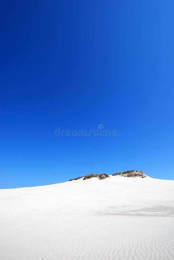 sand dunes on the desert