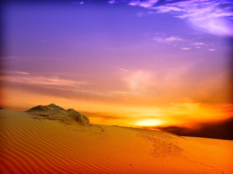 Sand Dunes Landscape