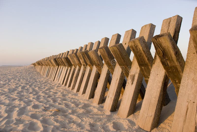SandHill Barrier stock photo. Image of fence, wall, europe 3146952