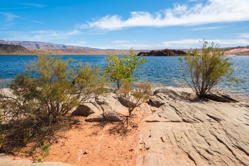 Sand Hollow State Park stock image. Image of hiking 255469713