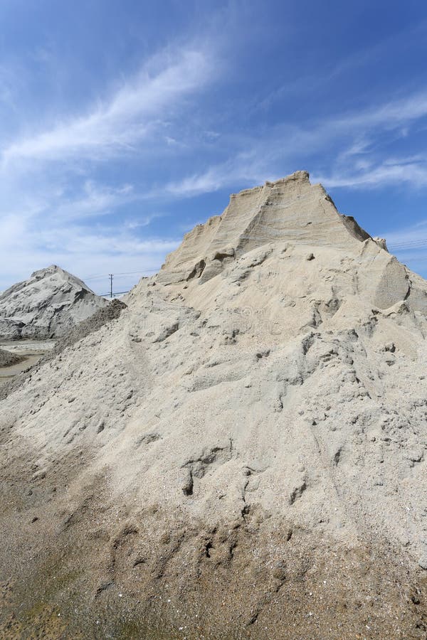 Sand mound stock image. Image of heavy, earth, material 60079753
