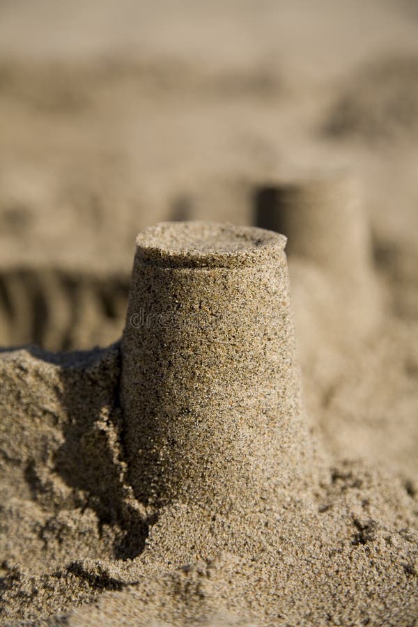 Sand-Schloss 2 lizenzfreies stockfoto Sand-Schloss 2 lizenzfreies stockfoto