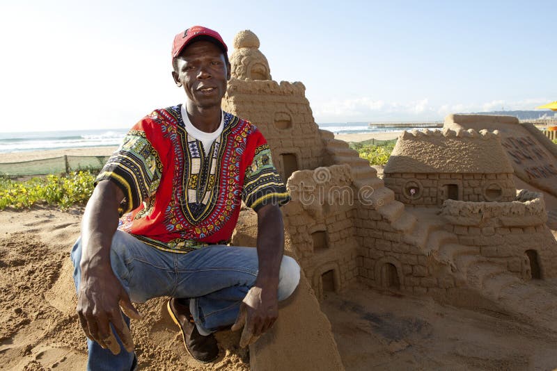 Sand sculpture, Durban editorial image. Image of durban 42971950