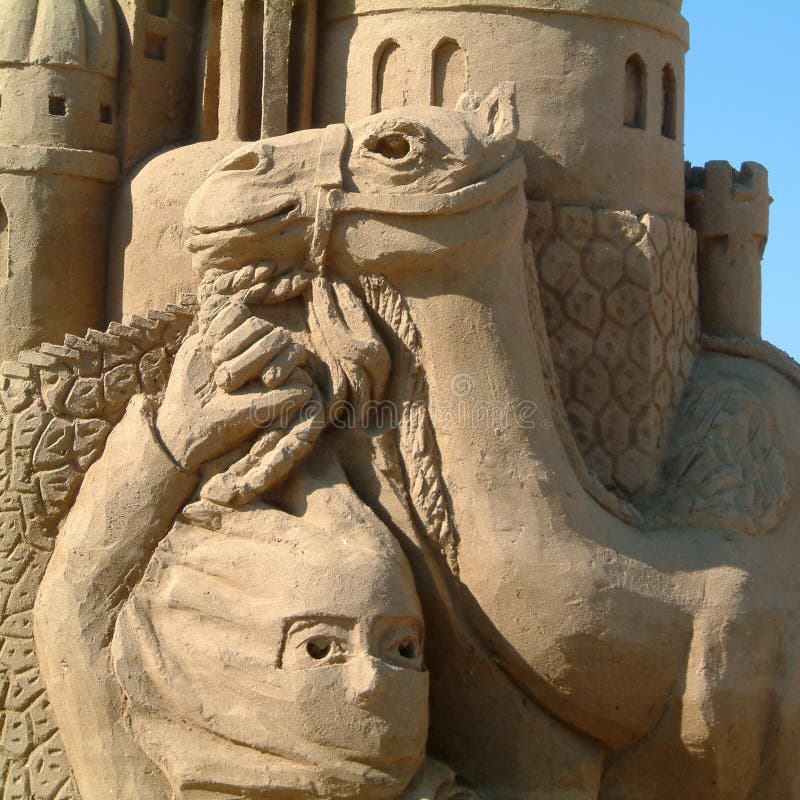 Sand Sculpture at the 4th World Championship Editorial Photography ...
