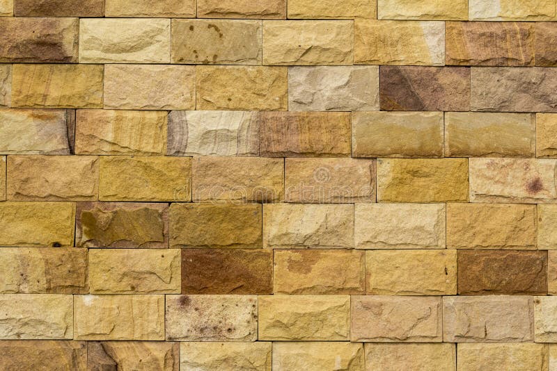 Sand stone brick wall stock image Image of nature brick 