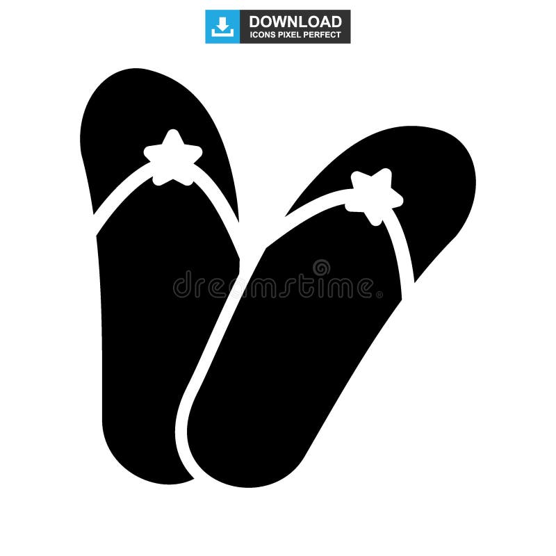 Sandal Icon or Logo Isolated Sign Symbol Vector Illustration Stock ...