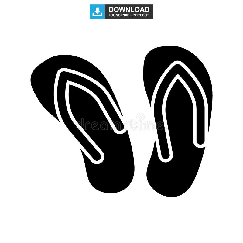Sandal Icon or Logo Isolated Sign Symbol Vector Illustration Stock ...