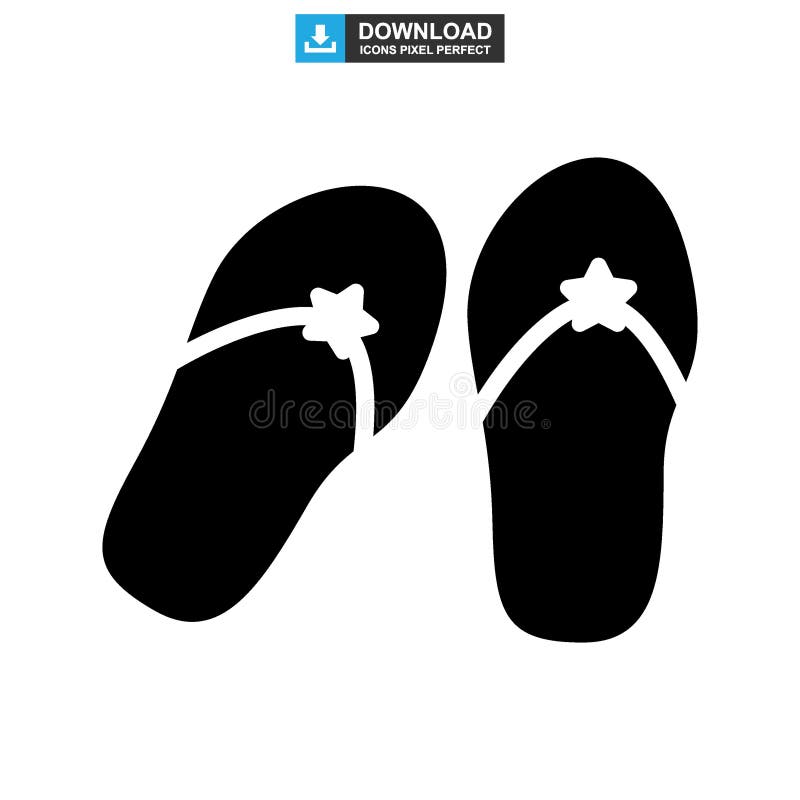 Sandal Icon or Logo Isolated Sign Symbol Vector Illustration Stock ...