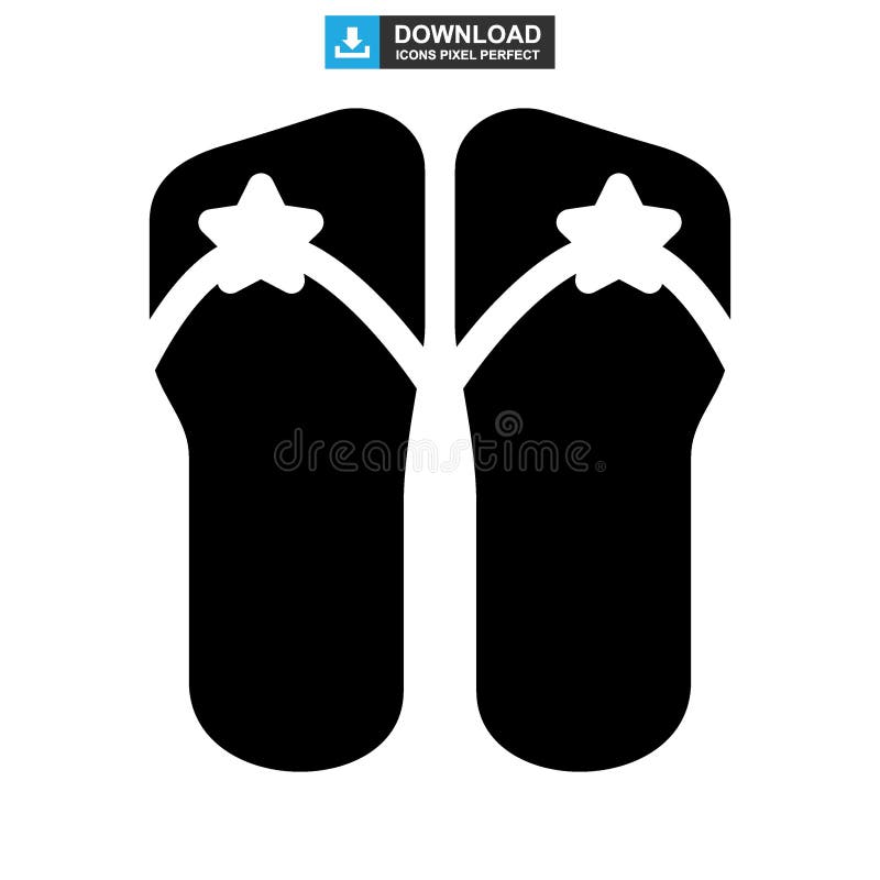 Sandal Icon Or Logo Isolated Sign Symbol Vector Illustration Stock ...