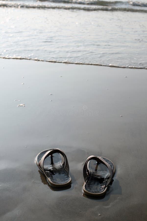 Sandals and sea