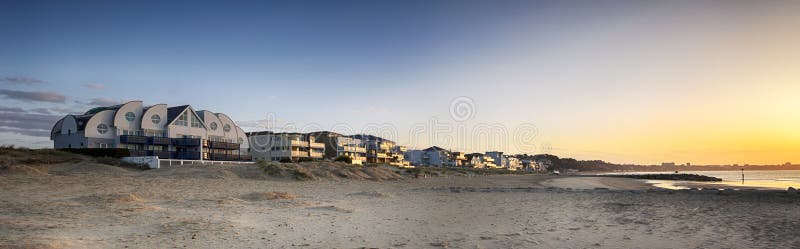 Sandbanks stock images