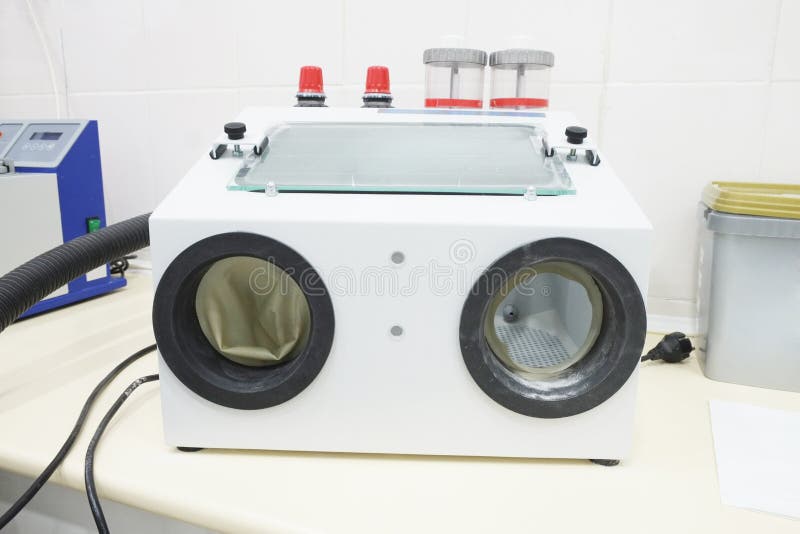 Sandblasting Dental Apparatus Stock Image Image of sand, abrasive