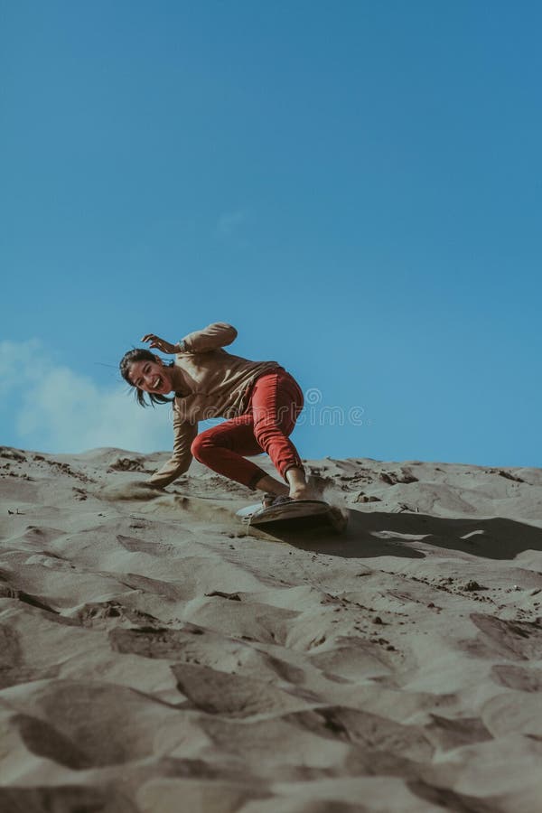 Sandboarding photos stock Sandboarding photos stock