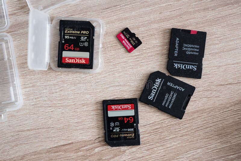 SanDisk Extreme Micro SD card, 64GB with SD Adapter