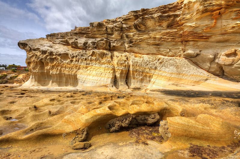 Sandstone cliff