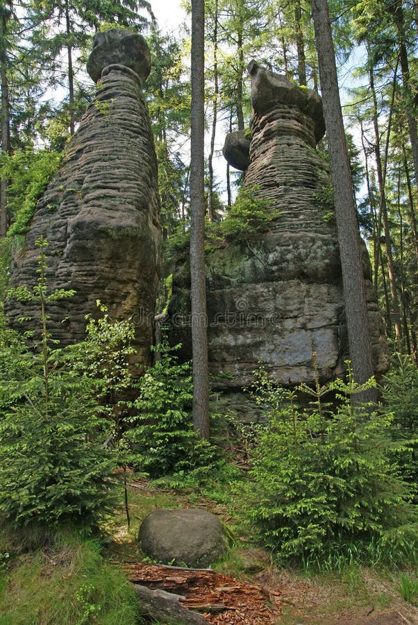 Sandstone forms