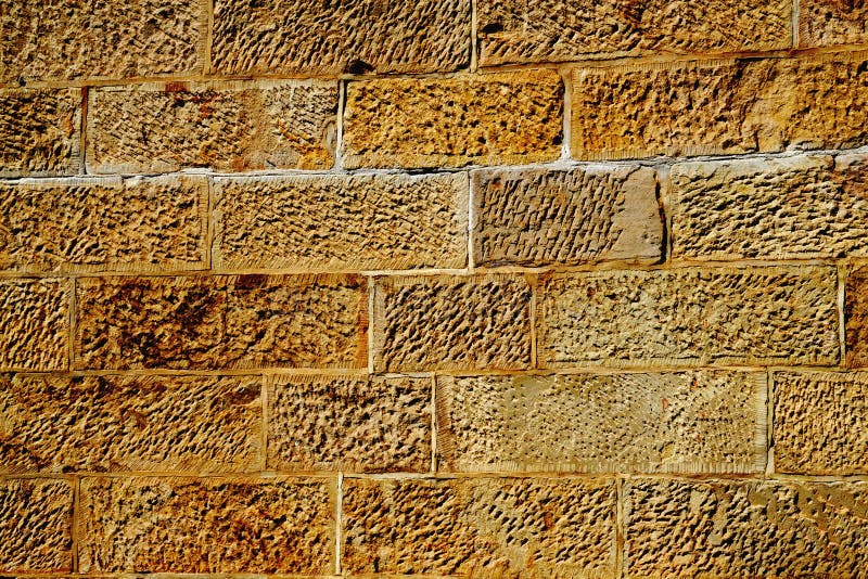 Sandstone wall