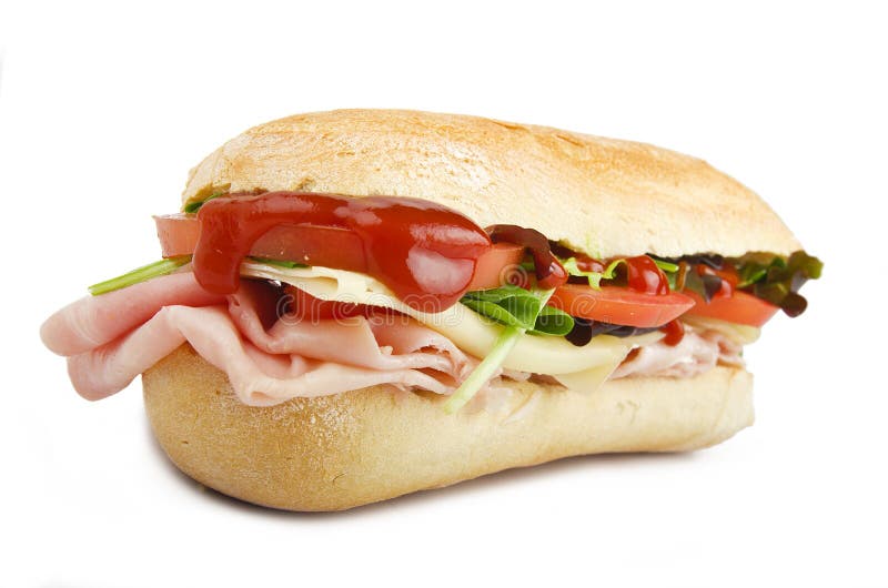 Sanduíche fotografia de stock