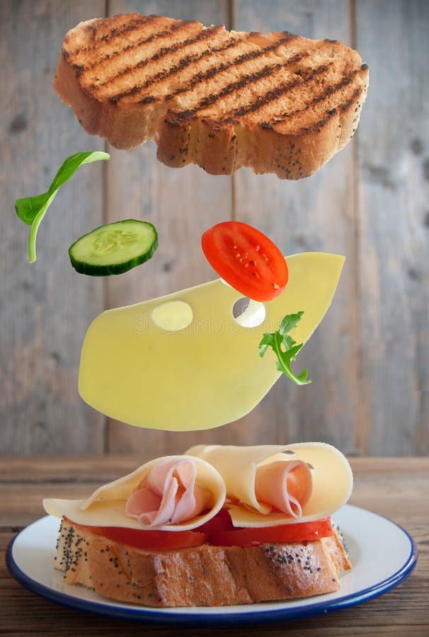 Sanduíche Deli fotos de stock royalty free