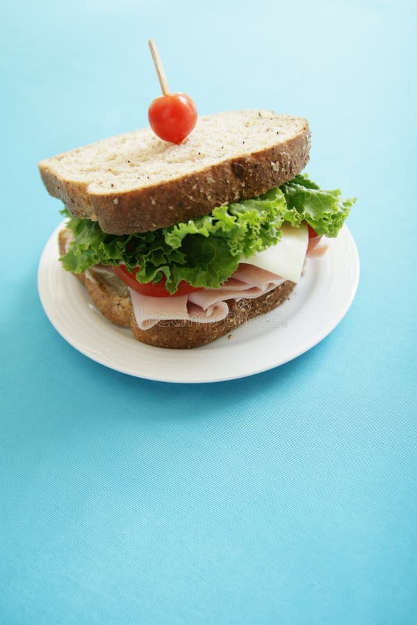 Sandwich lunch stock image. Image of baguette, soda, isolated 3362553