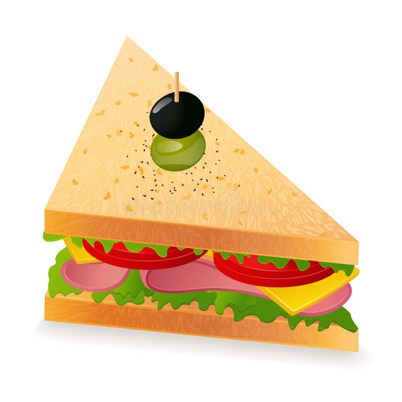 Sandwich lizenzfreie abbildung Sandwich lizenzfreie abbildung