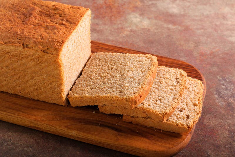Sandwich bread loaf stock image. Image of wholegrain - 213222629