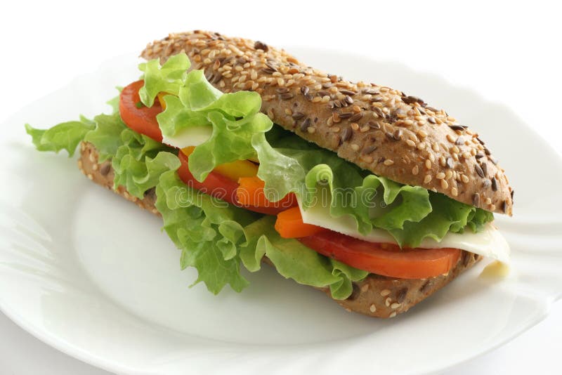 Healthy Smoked Salmon Sandwich Stock Photo Image of grain, petit